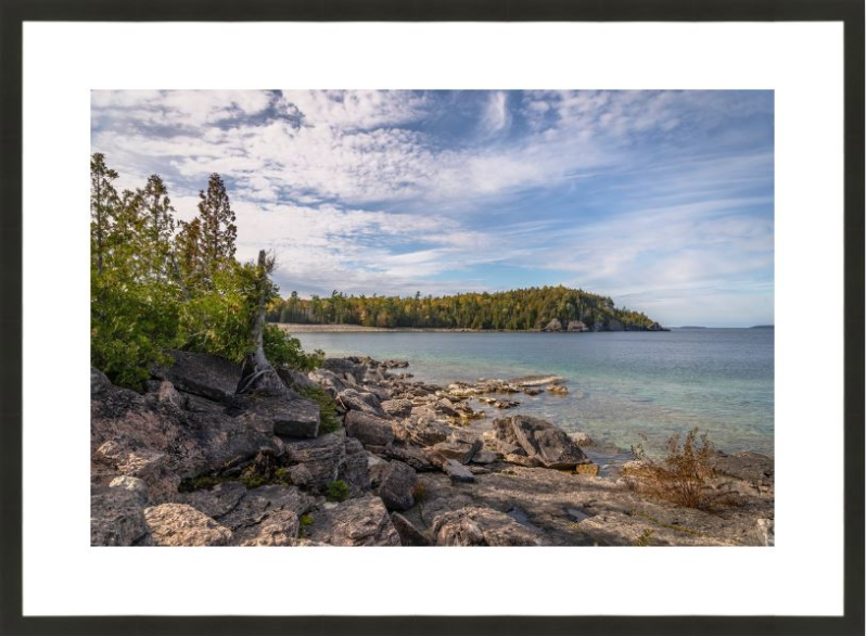 Georgian Bay from the Bruce Peninsula (Elizabeth Stanton)
