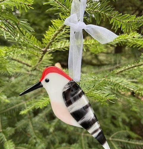 2024 Bird Ornament - Red Bellied Woodpecker (Paapaase)