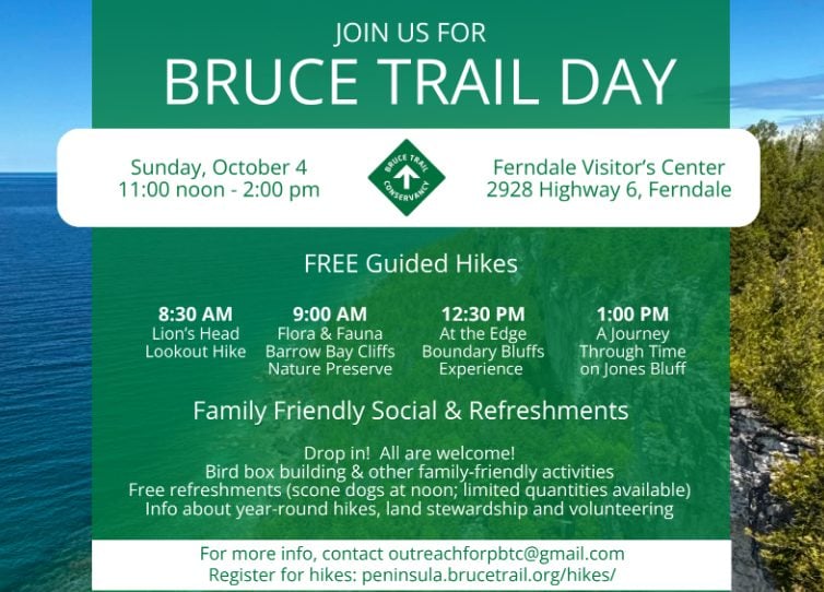 Bruce Trail Day 2026